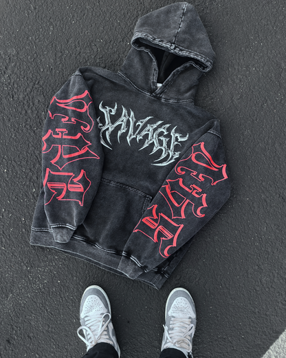 S4V WASHED HOODIE